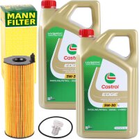 Mann Ölfilter + CASTROL EDGE 5W-30 TITANIUM FST...