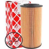 FEBI BILSTEIN Ölfilter + MANNOL Diesel TDI 5W-30 Motoröl, 7 Liter