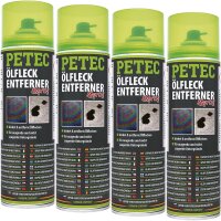 4x PETEC Ölfleckenentferner, 500 ml