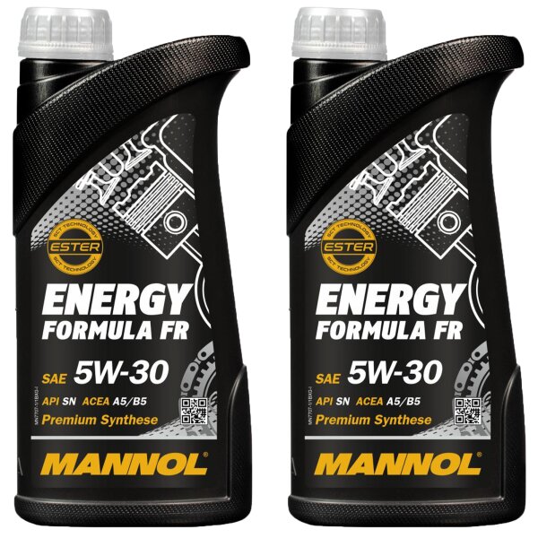 MANNOL 7707 5W-30 API SN, 2x 1 Liter