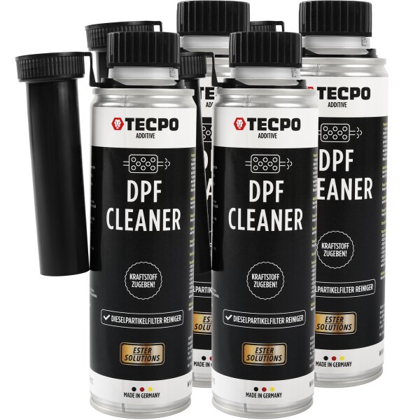 4x 300 ml TECPO DPF Reiniger ESTER