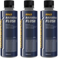 3x MANNOL Radiator Flush, 250mL