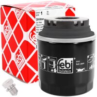 FEBI BILSTEIN Ölfilter + Schraube + FANFARO 5W-30 LSX Longlife III, 5 Liter