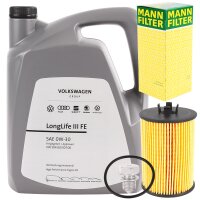 Mann-Filter Ölfilter + Schraube + 0W30 VAG...
