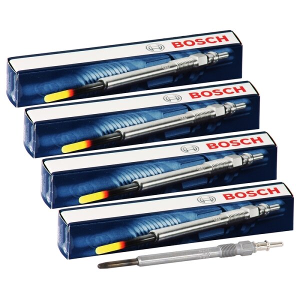 4x Bosch GLP008 Glühkerzen 0250202142