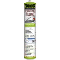 PETEC Scheibenkleber 310 mL + Druckluft Kartuschenpresse
