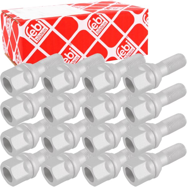 16x FEBI BILSTEIN Radschraube für Stahlfelge