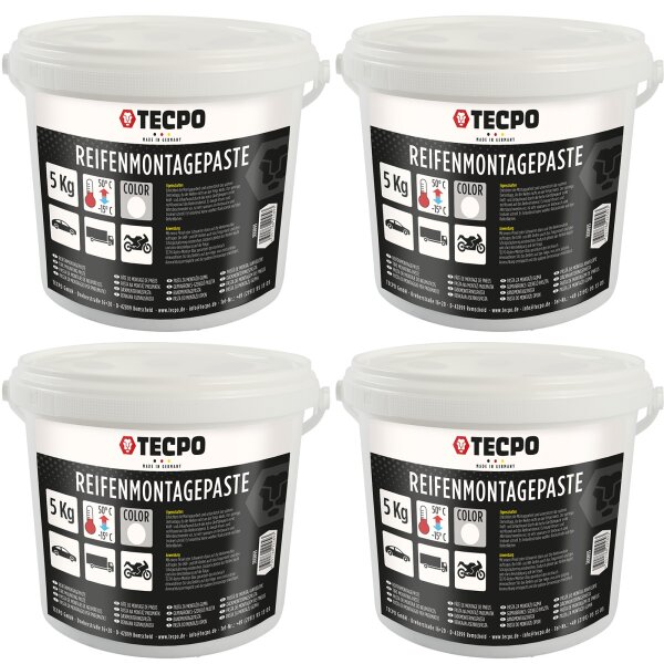 TECPO Reifenmontagepaste weiß 20 kg