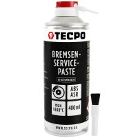 TECPO Bremsen-Servicepaste Schmierfett Bremsenpaste 6x400 ml