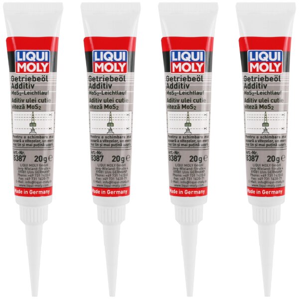 4x LIQUI MOLY 1040 Getriebeoil-Additiv, 20 g