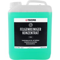 TECPO Druckpumpzerstäuber Schaumsprüher Foamya 1.0L + Felgenreiniger Konzentrat