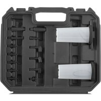 TECPO Vakuumpumpe Druckpumpen-Set + Kühlerfrostschutz AF12+, 1 Liter