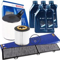 SCT Inspektionspaket + Bosch Luftfilter + BMW Öl 5W30