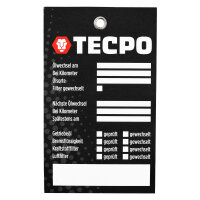 TECPO - Autoteile-Werkzeuge Ölzettelanhänger, 20 Stück