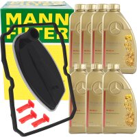 MANN Hydraulikfiltersatz + 7L Original Mercedes-Benz...
