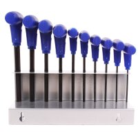 BGS DIY Zoll Stiftschlüssel Satz für Inbus Schrauben, 10-teilig