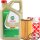 FEBI BILSTEIN Ölfilter + Schraube + CASTROL 5W-30 EDGE TITANIUM FST, 5 Liter
