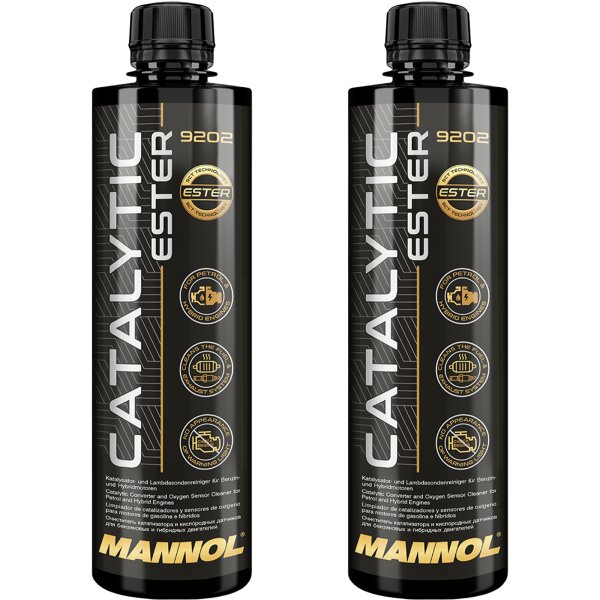 2x MANNOL 9202 Katalysator Ester Reiniger Lambdasondenreiniger, 450 ml