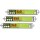 3x PETEC K&D Karosserie Klebe-& Dichtmasse Weiß, Schlauchbeutel, 600 ml