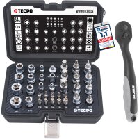 TECPO Außen und Innentorx Stecknüsse Bits,...