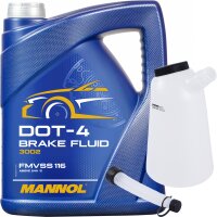 MANNOL Bremsflüssigkeit DOT-4, 5L + TECPO...