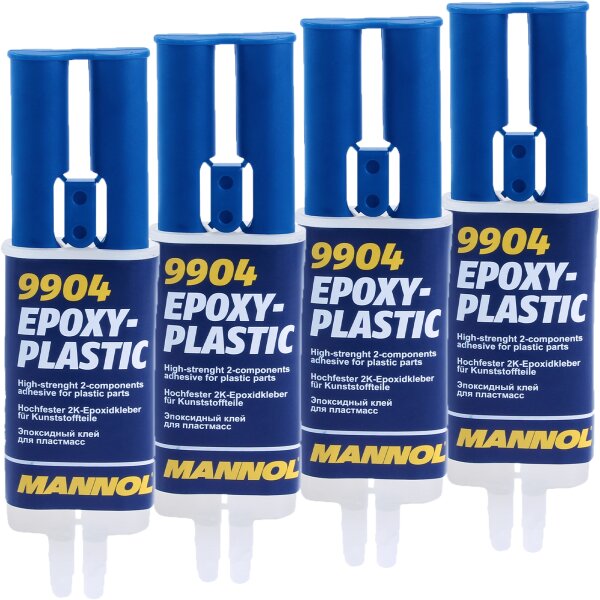 4x MANNOL 9904 Epoxy Plastic, 30g