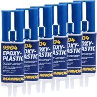 6x MANNOL 9904 Epoxy Plastic, 30g