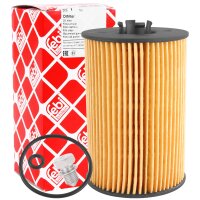 FEBI BILSTEIN Ölfilter + Schraube + MANNOL Energy Combi LL 5W-30, 5 Liter
