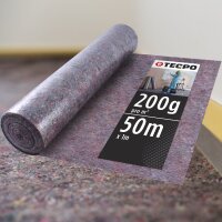 2x TECPO Malervlies | 50m Lang | 1m Breit | 200g/m²