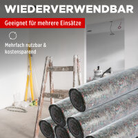 2x TECPO Malervlies | 50m Lang | 1m Breit | 200g/m²