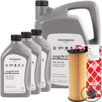 FEBI BILSTEIN Ölfilter + VAG Original 0W-30...