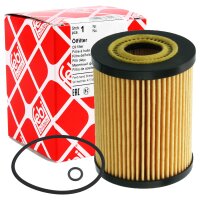 FEBI BILSTEIN Ölfilter + MANNOL Longlife MB 229.51 5W-30, 10 Liter