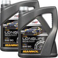 FEBI BILSTEIN Ölfilter + MANNOL Longlife MB 229.51 5W-30, 10 Liter