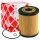 FEBI BILSTEIN Ölfilter + MANNOL Longlife MB 229.51 5W-30, 10 Liter