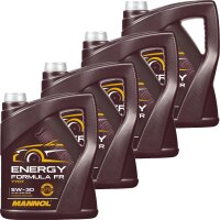 4x MANNOL 5W-30 Energy Formula FR, 5L