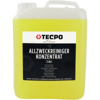 TECPO Universal Allzweckreiniger Konzentrat Multi Clean, 5 L + Pumpsprühflasche, 1L