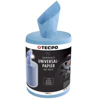 TECPO Putzrolle blau 2-lagig, 23x30 cm, MINI-300