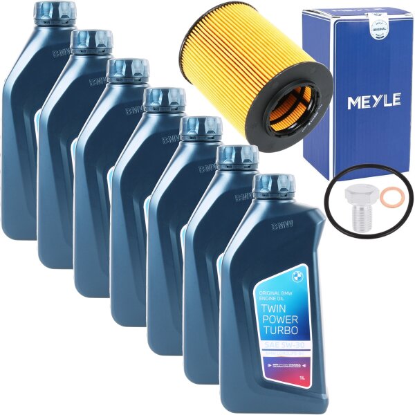 Meyle Ölfilter + OE BMW 5w-30, 7L