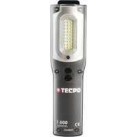 2x TECPO LED Akku Handlampe 1000 Lumen + USB Ladegerät