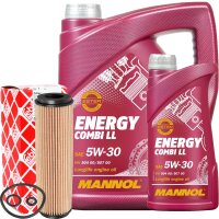 FEBI BILSTEIN Ölfilter + MANNOL Energy Combi LL...