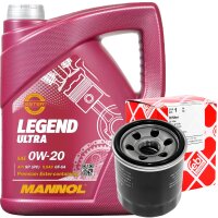 FEBI BILSTEIN 184441 Ölfilter + MANNOL Legend Ultra...