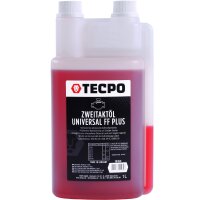 4x TECPO Zweitaktöl FF Plus teilsynthetisches Universal 2-Takt-Öl, 1L