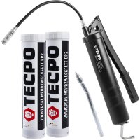 2x 400g TECPO Universal Mehrzweckfett EP2 + Handhebel...
