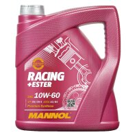 MANNOL Racing+Ester 10W-60 Motoröl API SN/SM/CF, 4x4 Liter