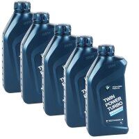 FEBI Ölfilter + Schraube + Original BMW 5W-30 Twin Power Turbo Longlife-04, 5x1 Liter