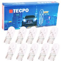 10x TECPO H7 Glühbirne 12V 55W - PX26d mit 10er Standlicht