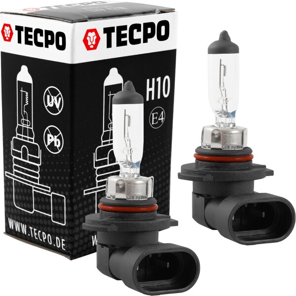 2x TECPO Glühbirne H10 12V 42W