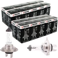 10x H7 Birnen 12V 55W + 10x H4 Birnen 60/55 Watt