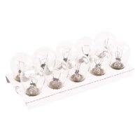 TECPO Glühbirnen Set, 12V-21/5, BAY15D, 20 Stück