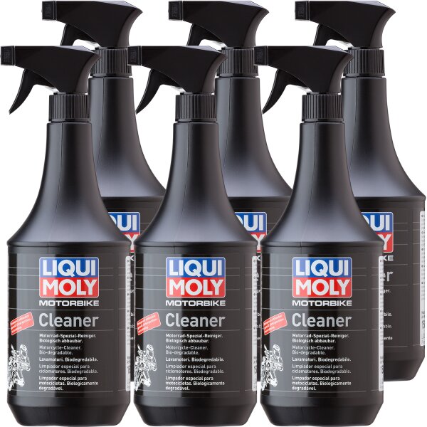 6x LIQUI MOLY 1509 Motorbike Cleaner , 1L